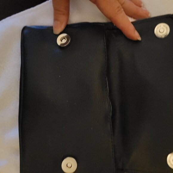 Harley Davidson Leather Studded Zip Closure Clip-on Hip Bag Belt Pouch - Picture 5 of 7